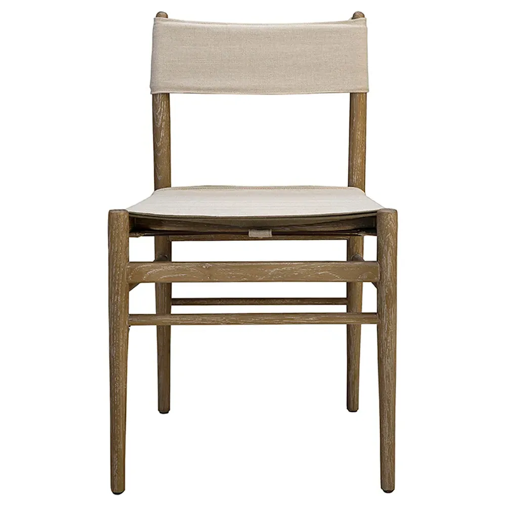 Penny Dining Chair - Cream, Oak image