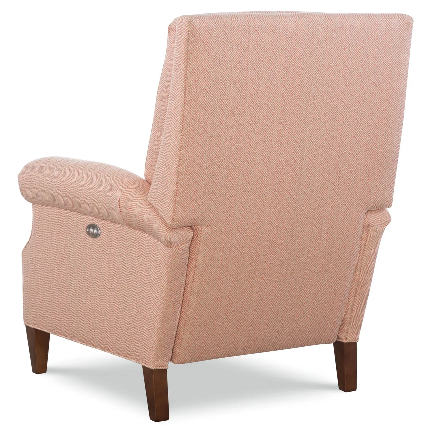 Peregrine Power Recliner Chair - Cameo Pink, Performance Fabric