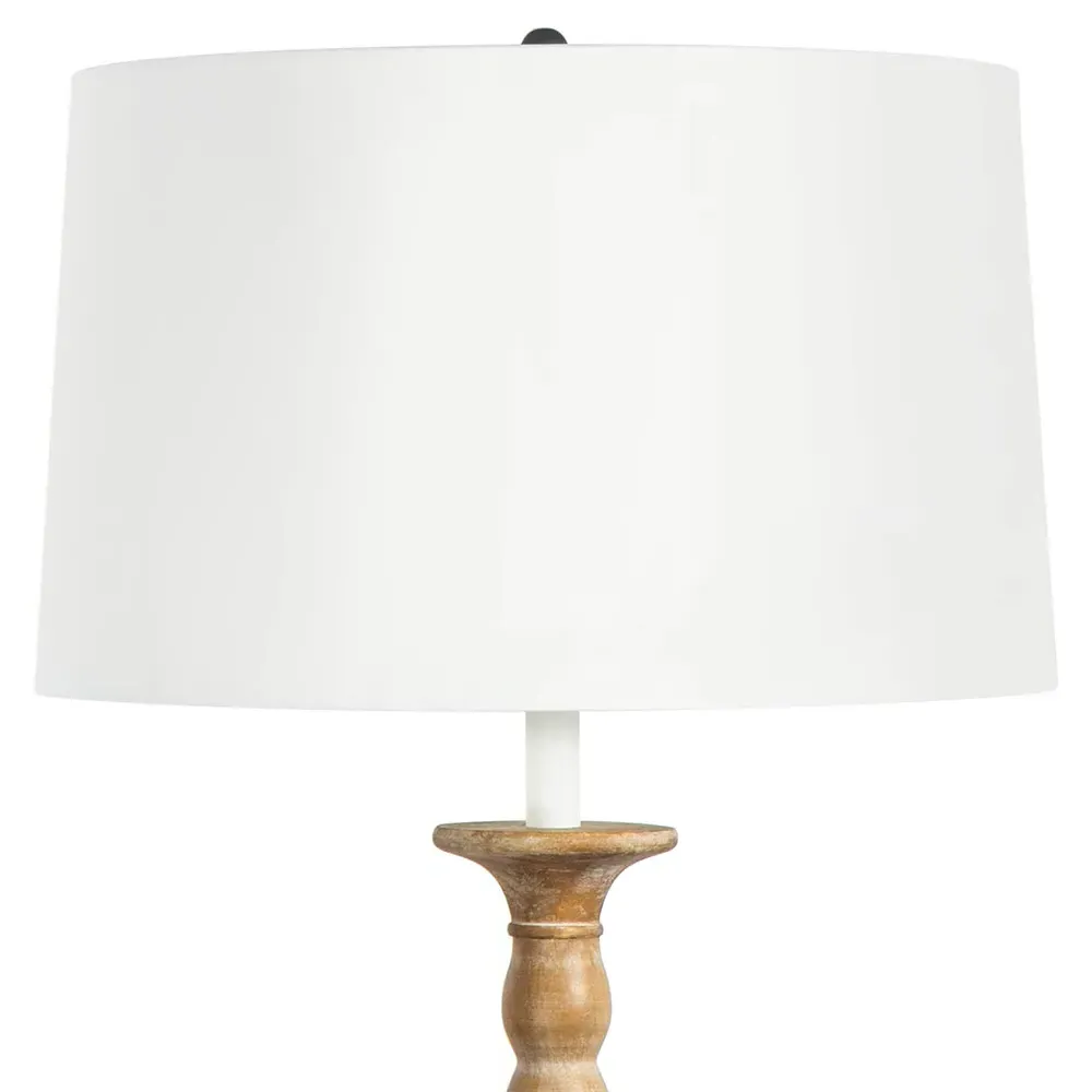 Perennial Floor Table Lamp - Brown, Wood