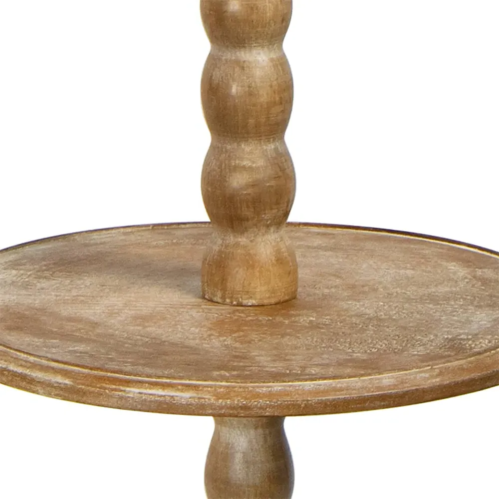 Perennial Floor Table Lamp - Brown, Wood