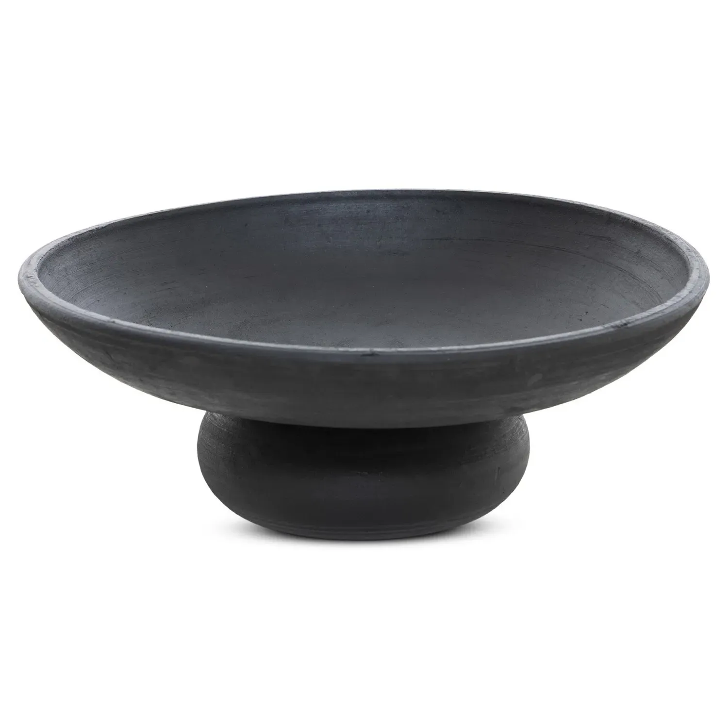 Perla Terracotta Bowl Set - Aged Black