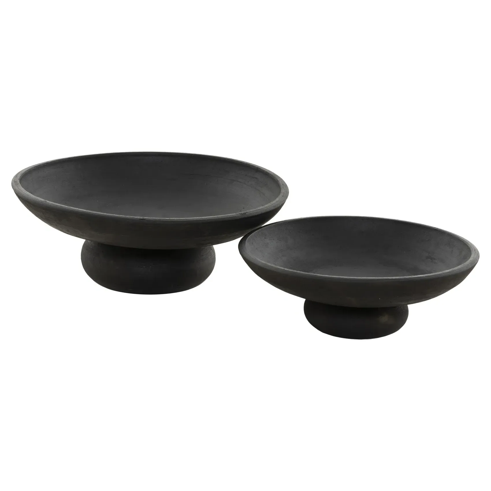 Perla Terracotta Bowl Set - Aged Black image