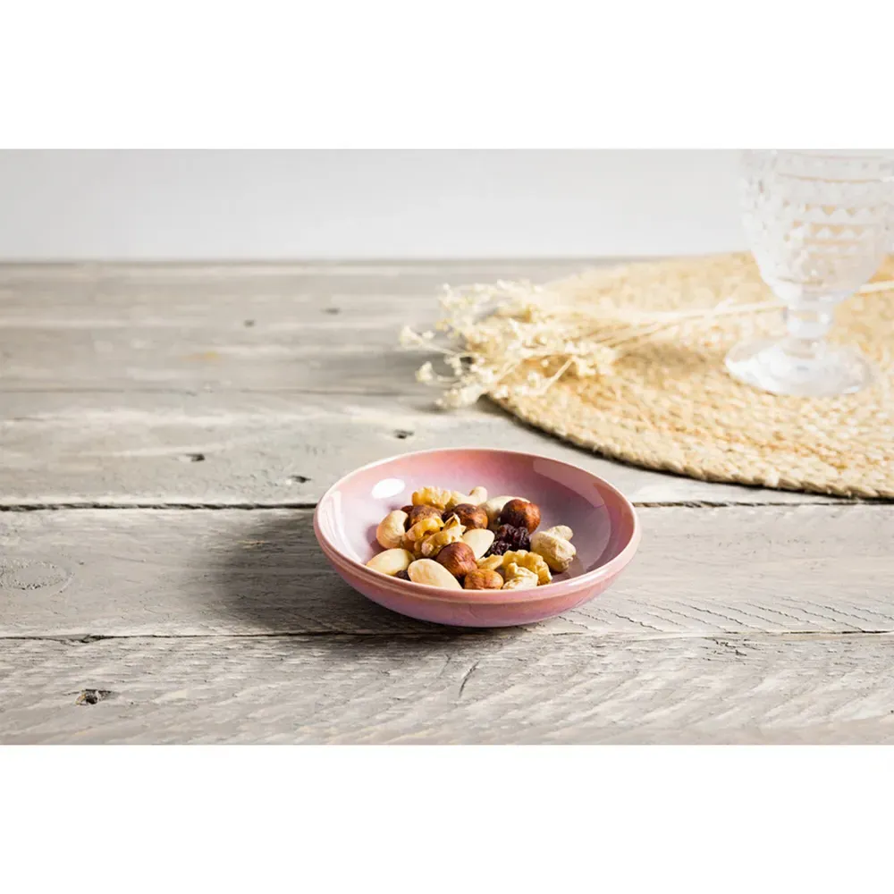 Perlemor Dip Bowl - Coral, Porcelain