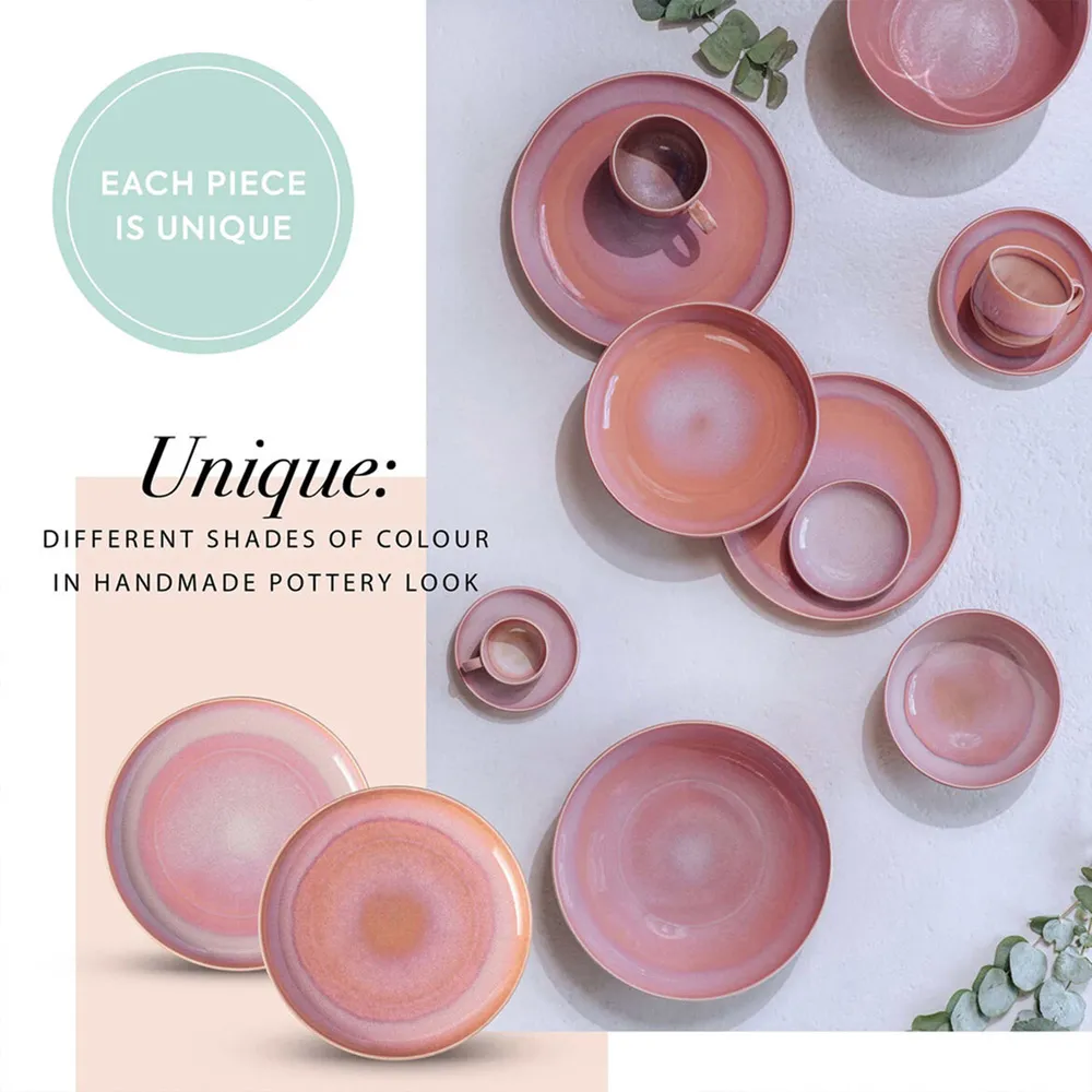 Perlemor Mug - Coral, Porcelain