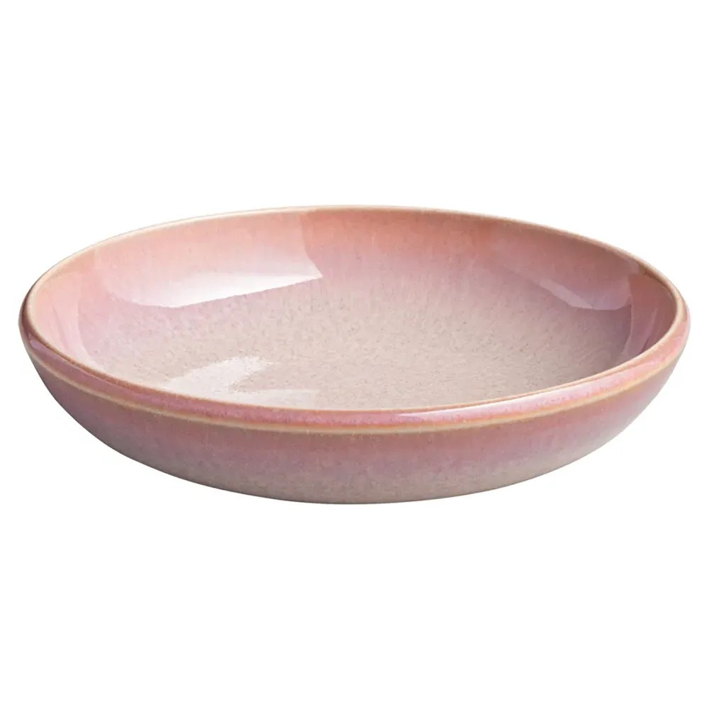 Perlemor Salad Plate - Coral, Porcelain