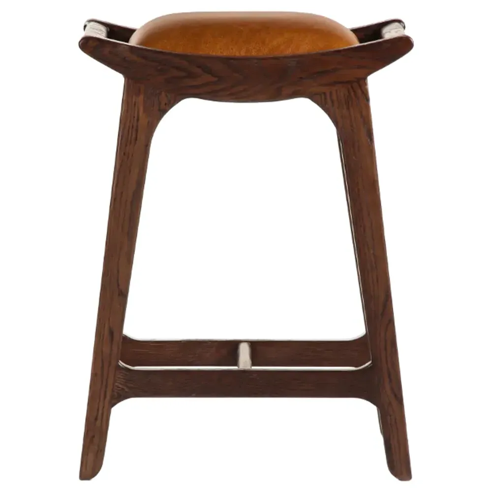 Perrin Backless Counter Stool - Brown, Oak image