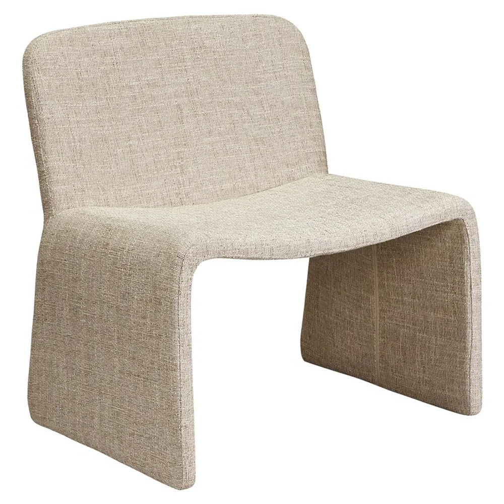 Perry Accent Chair - Beige, Polyester