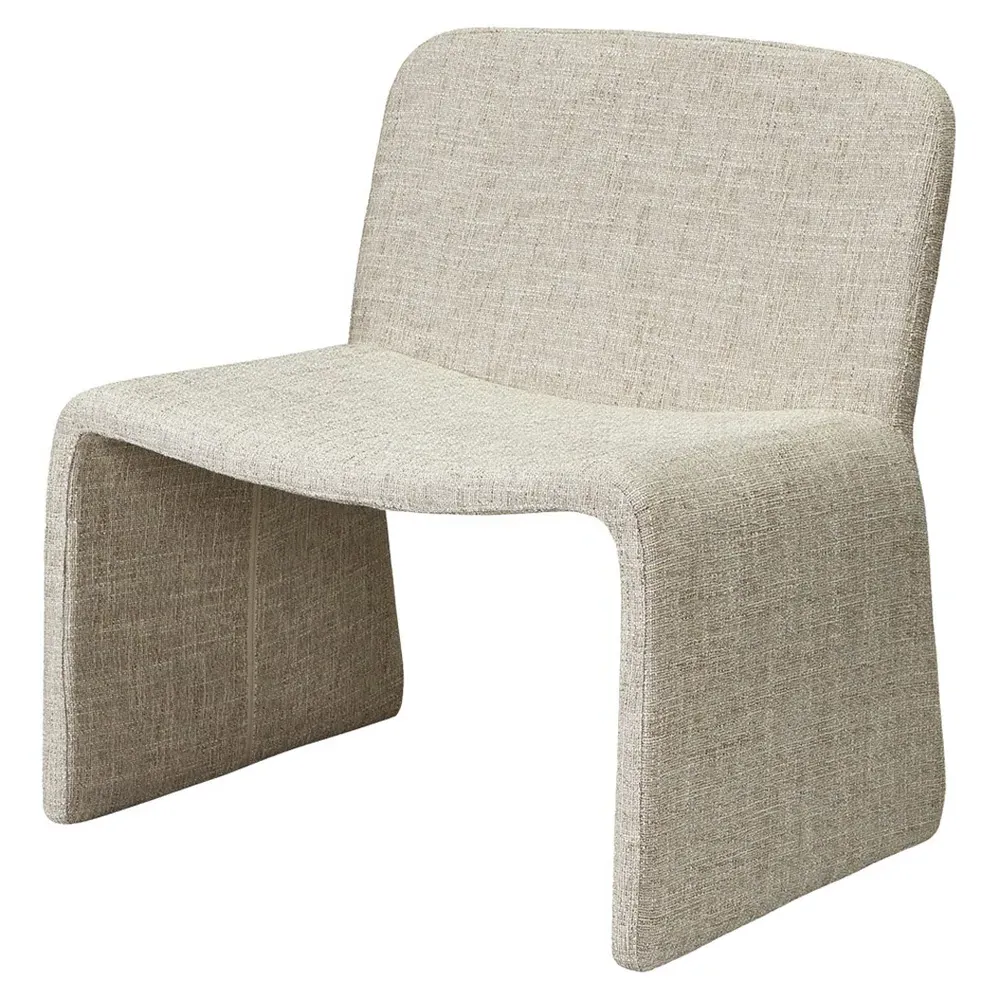 Perry Accent Chair - Beige, Polyester