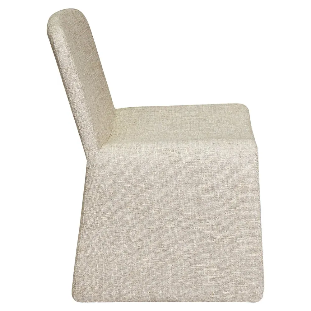 Perry Accent Chair - Beige, Polyester
