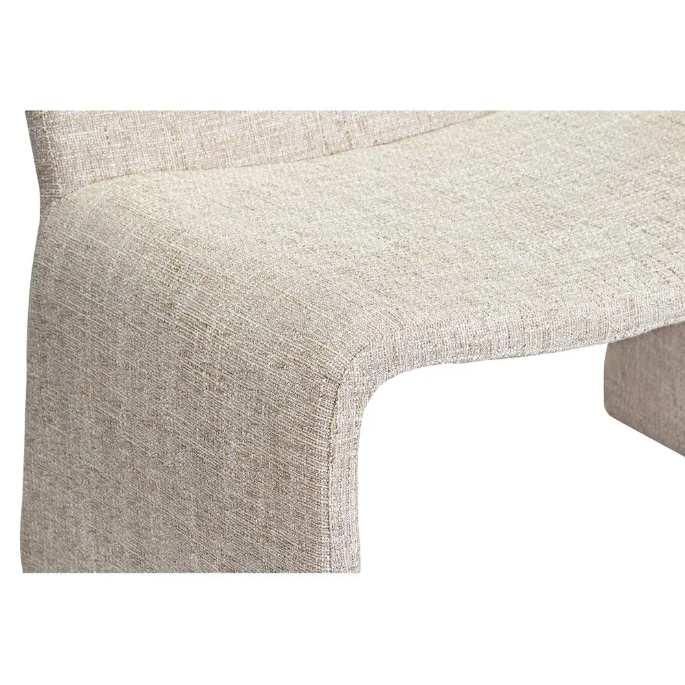 Perry Accent Chair - Beige, Polyester