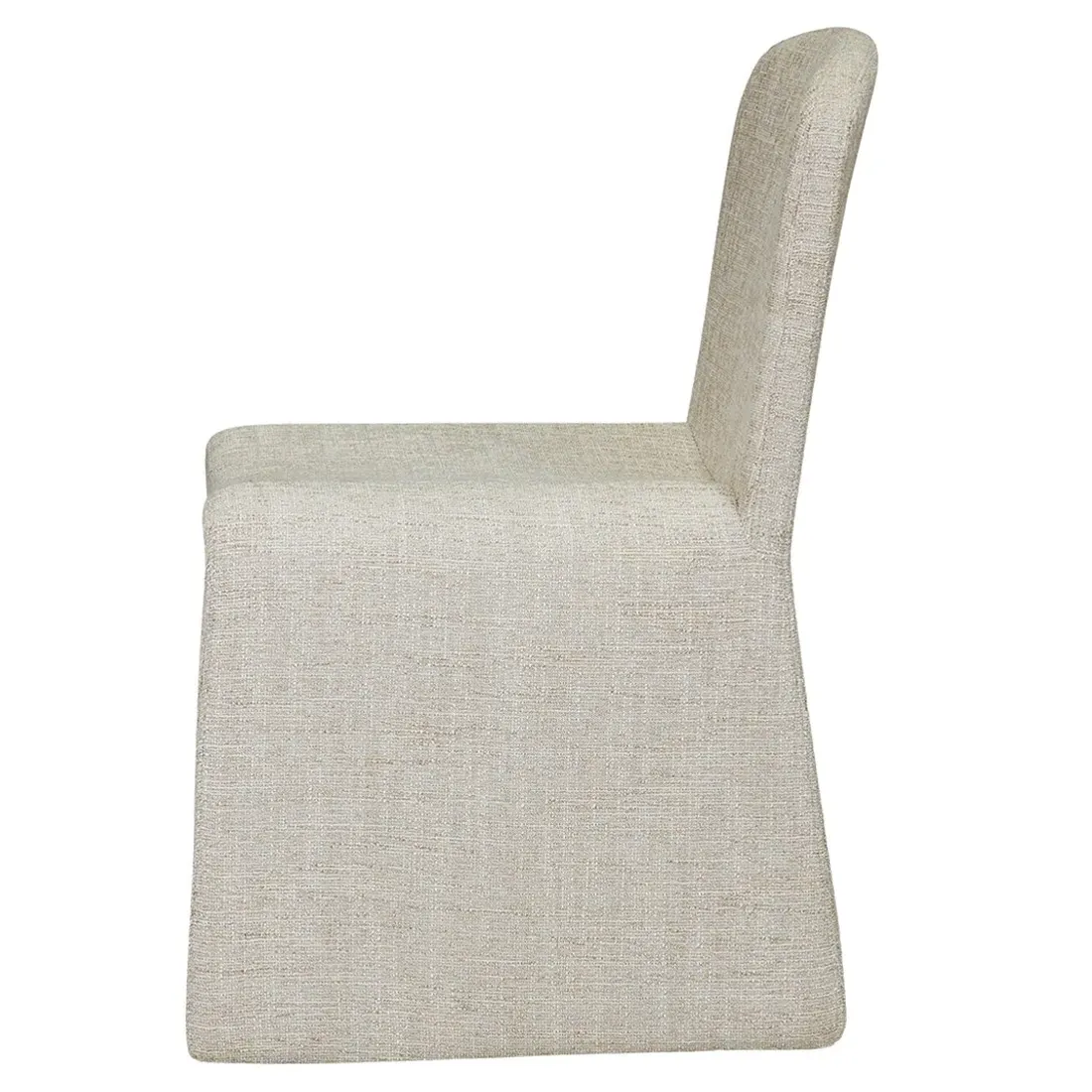 Perry Dining Chair - Beige, Polyester