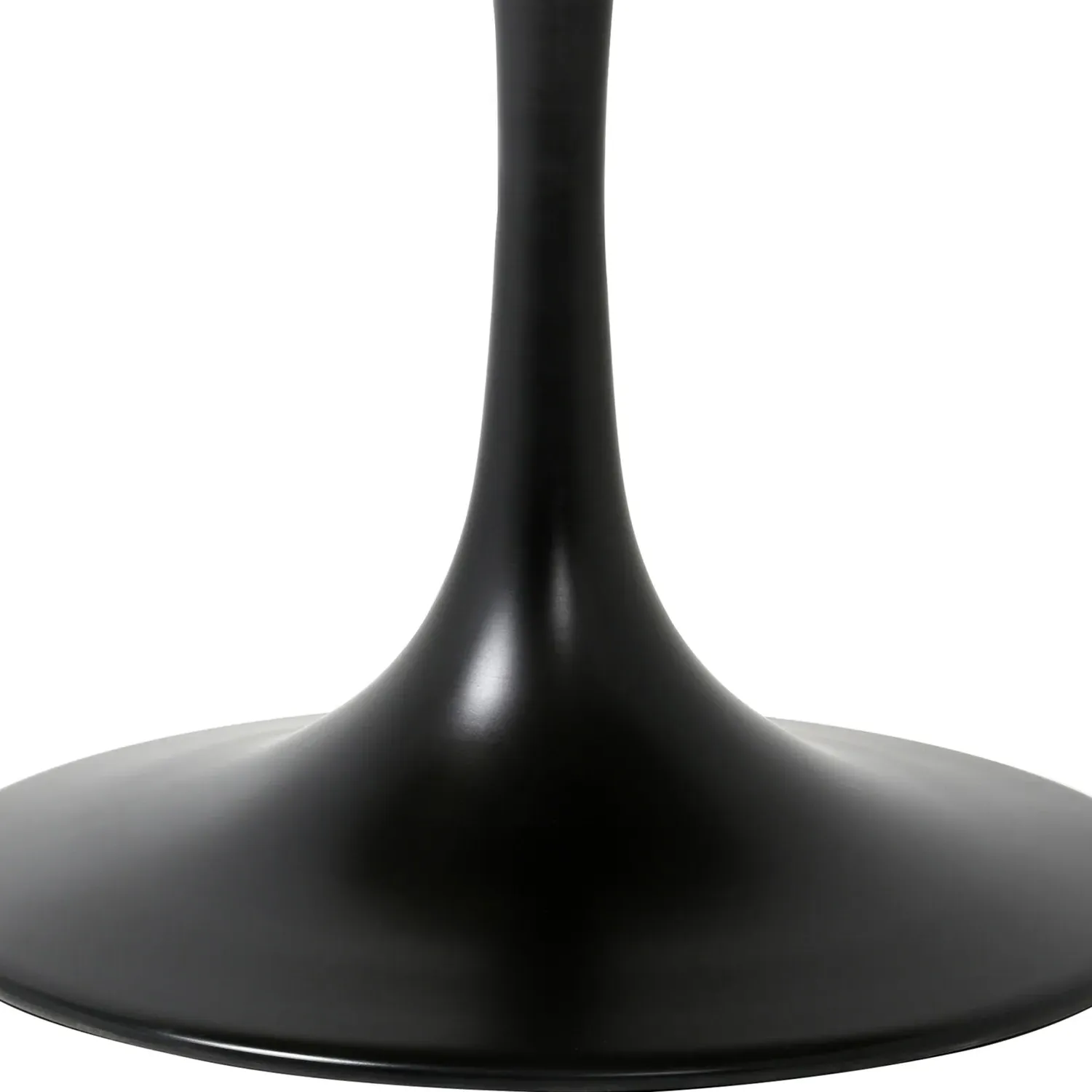 Perry Round Dining Table - Dark Oak, Iron