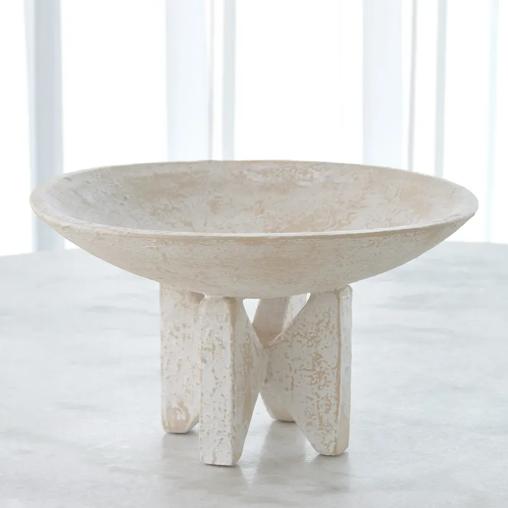 Persephone Large Ceramic Bowl - Natural