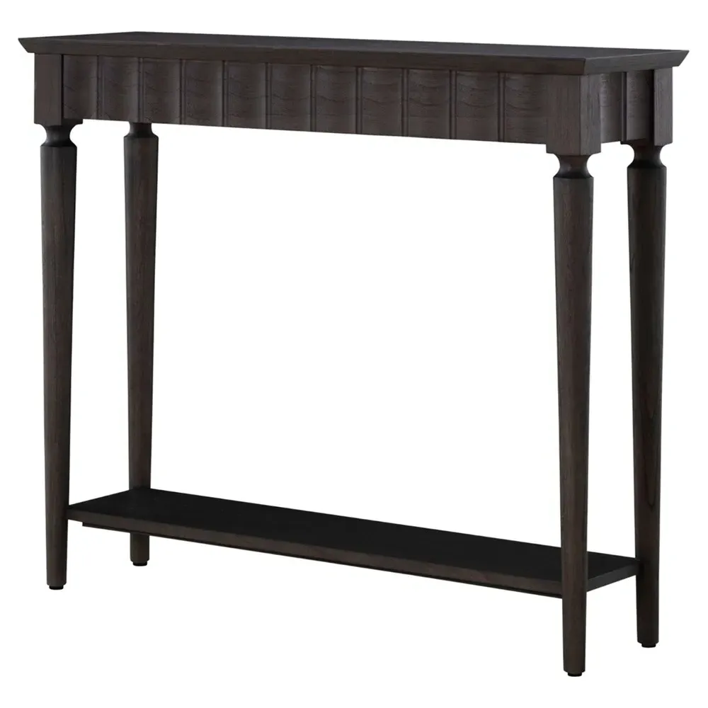 Peterson Console Table - Dark Brown, Mindi Wood