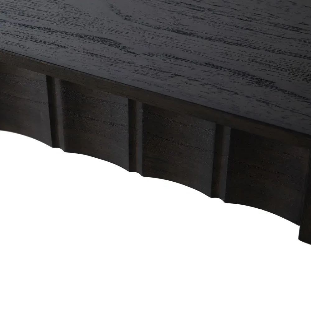 Peterson Console Table - Dark Brown, Mindi Wood