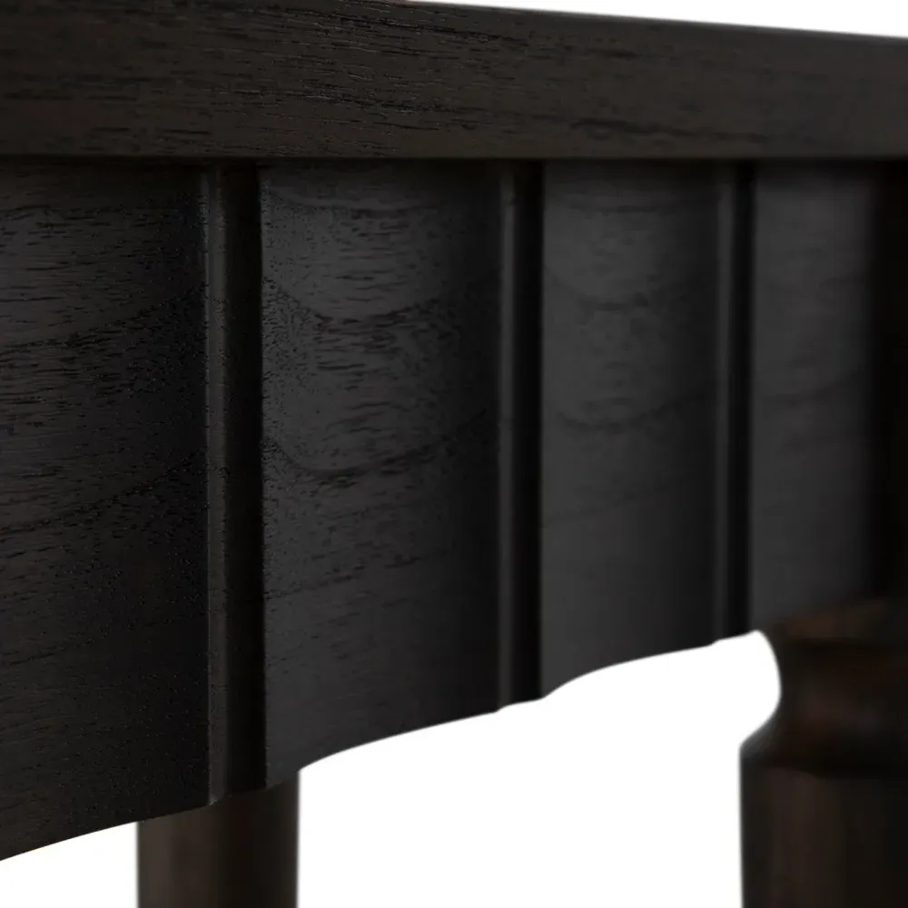 Peterson Console Table - Dark Brown, Mindi Wood