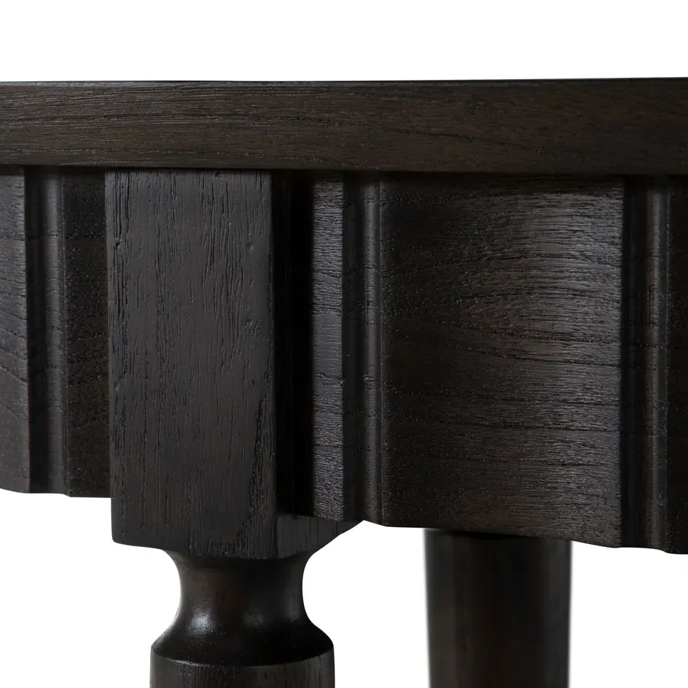 Peterson Console Table - Dark Brown, Mindi Wood