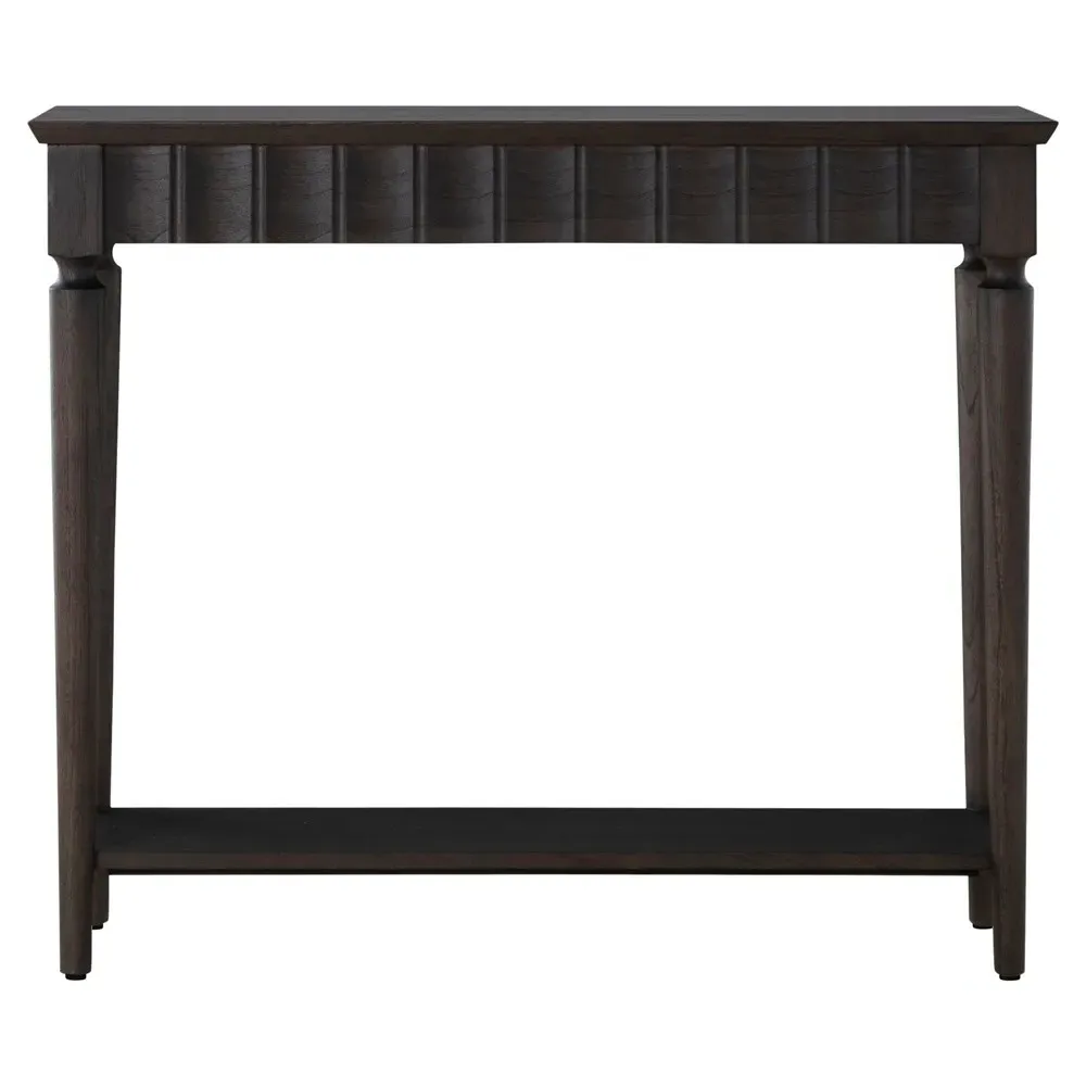 Peterson Console Table - Dark Brown, Mindi Wood image
