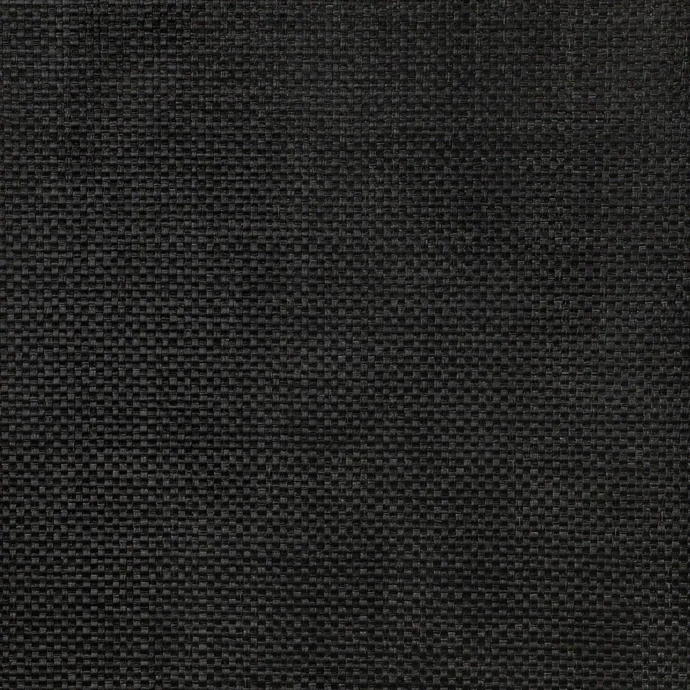 Philip Raffia Media Cabinet - Black, Mahogany