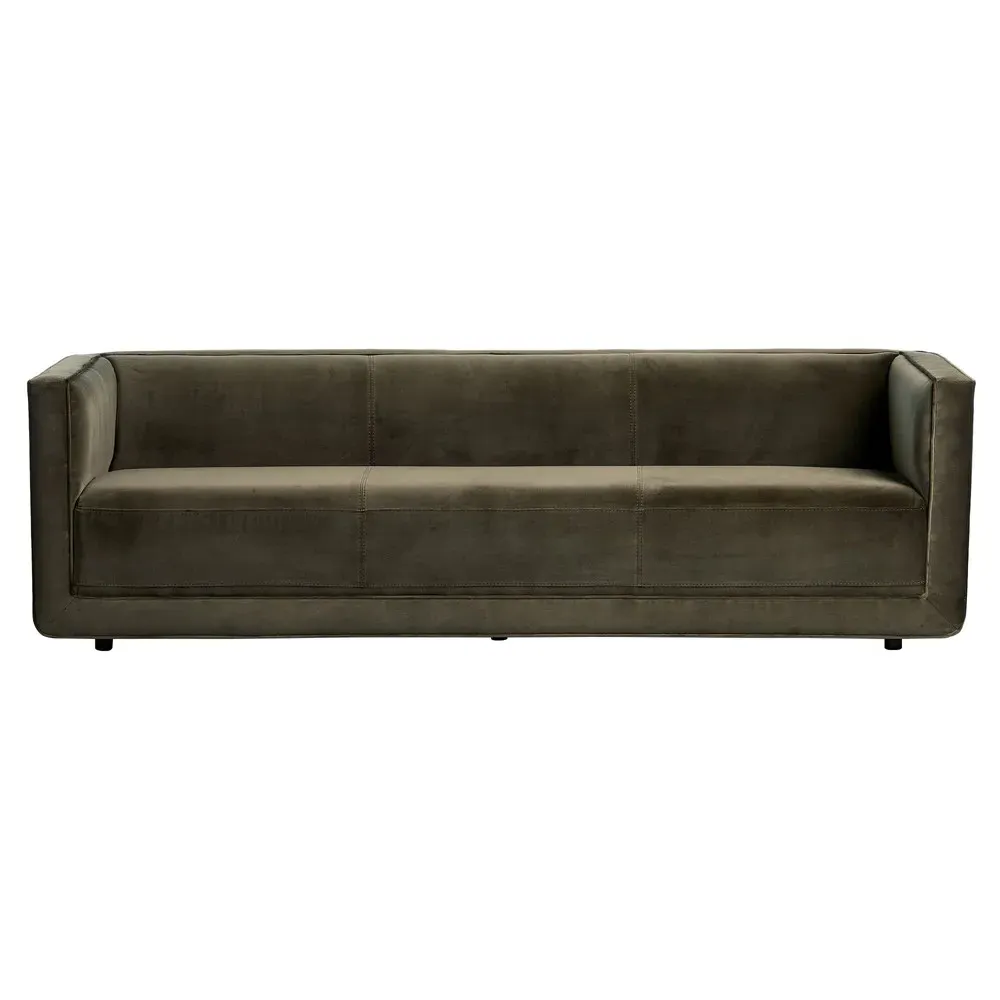 Phillip Sofa - Olive, Velvet