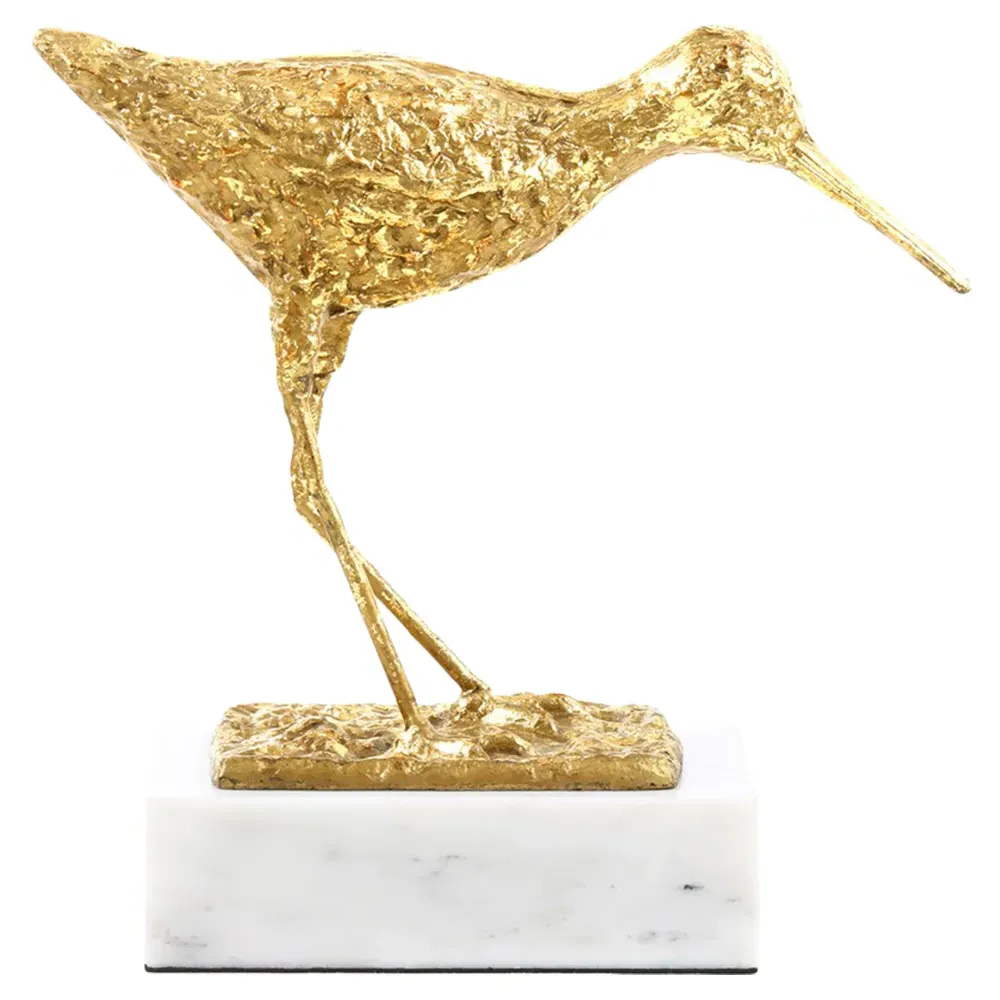 Piper Regency Sandpiper Figurine - Gold