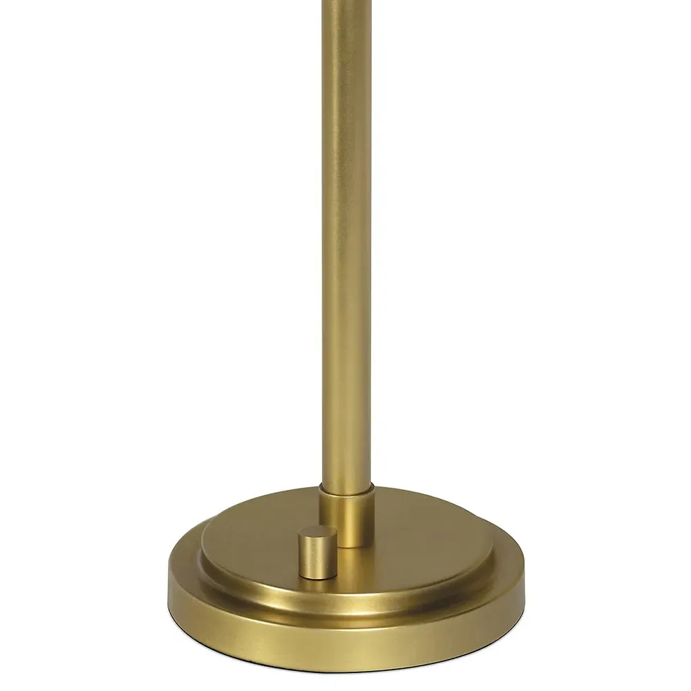 Polly Buffet Table Lamp - Brown, Rattan