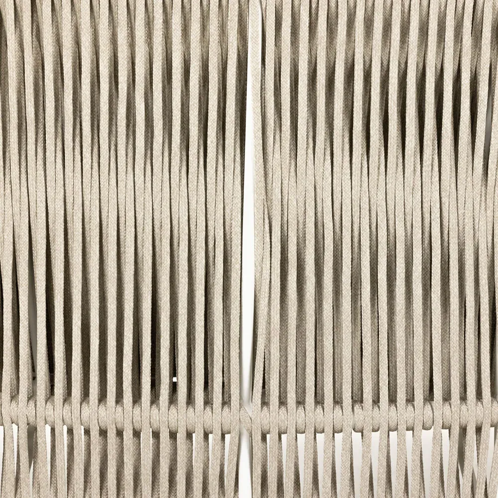 Porter Coastal Beach Outdoor Daybed - Beige, Aluminum