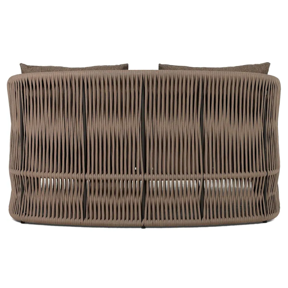 Porter Outdoor Daybed - Brown, Aluminum