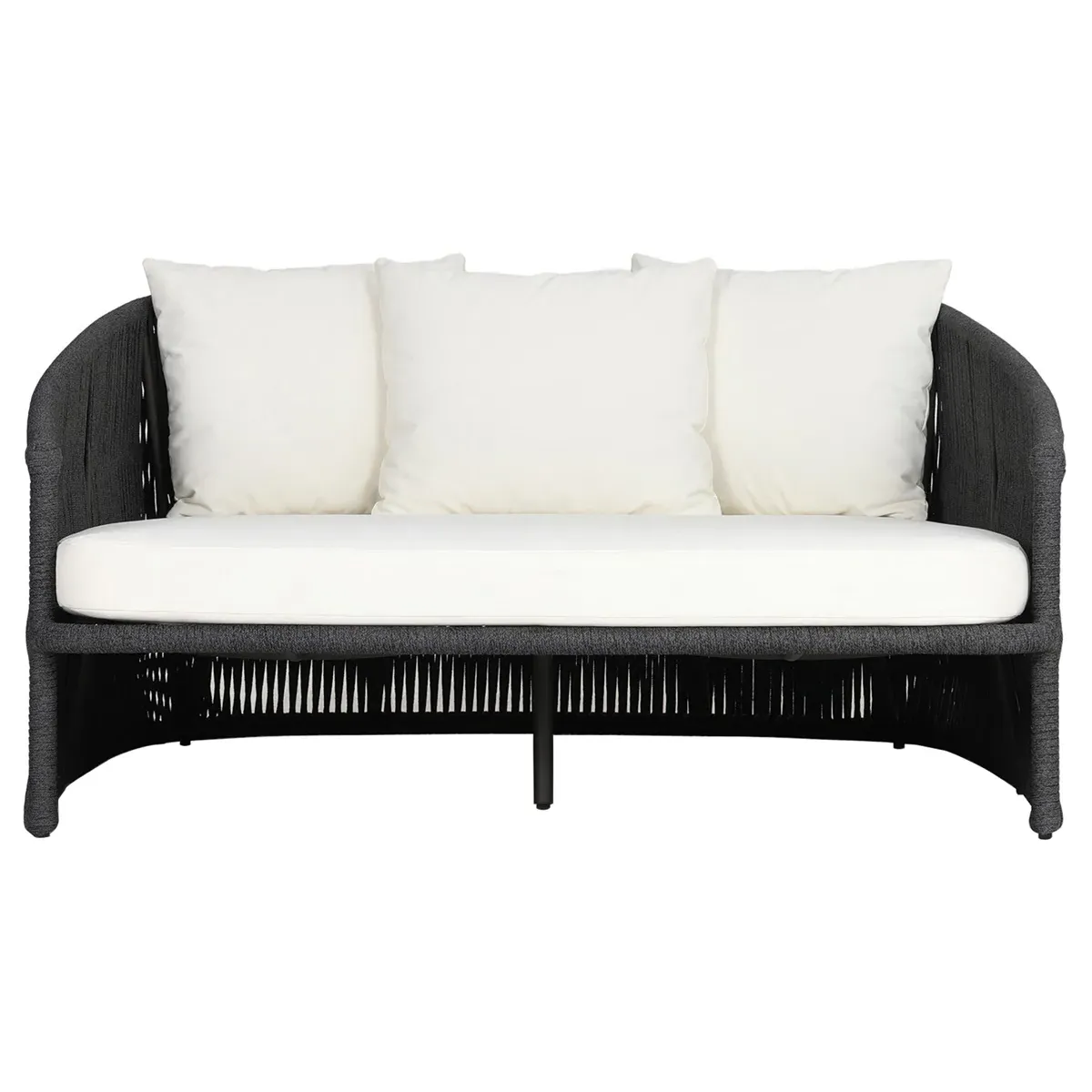 Porter Outdoor Daybed - White, Aluminum