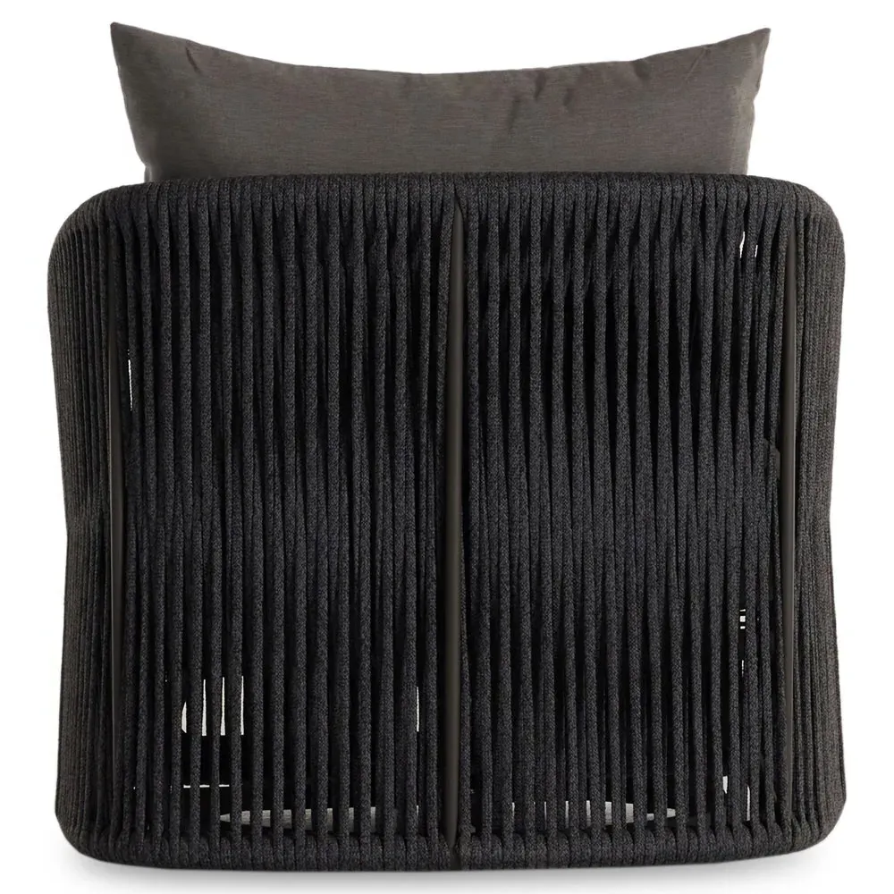 Porter Outdoor Swivel Lounge Chair - Grey, Aluminum