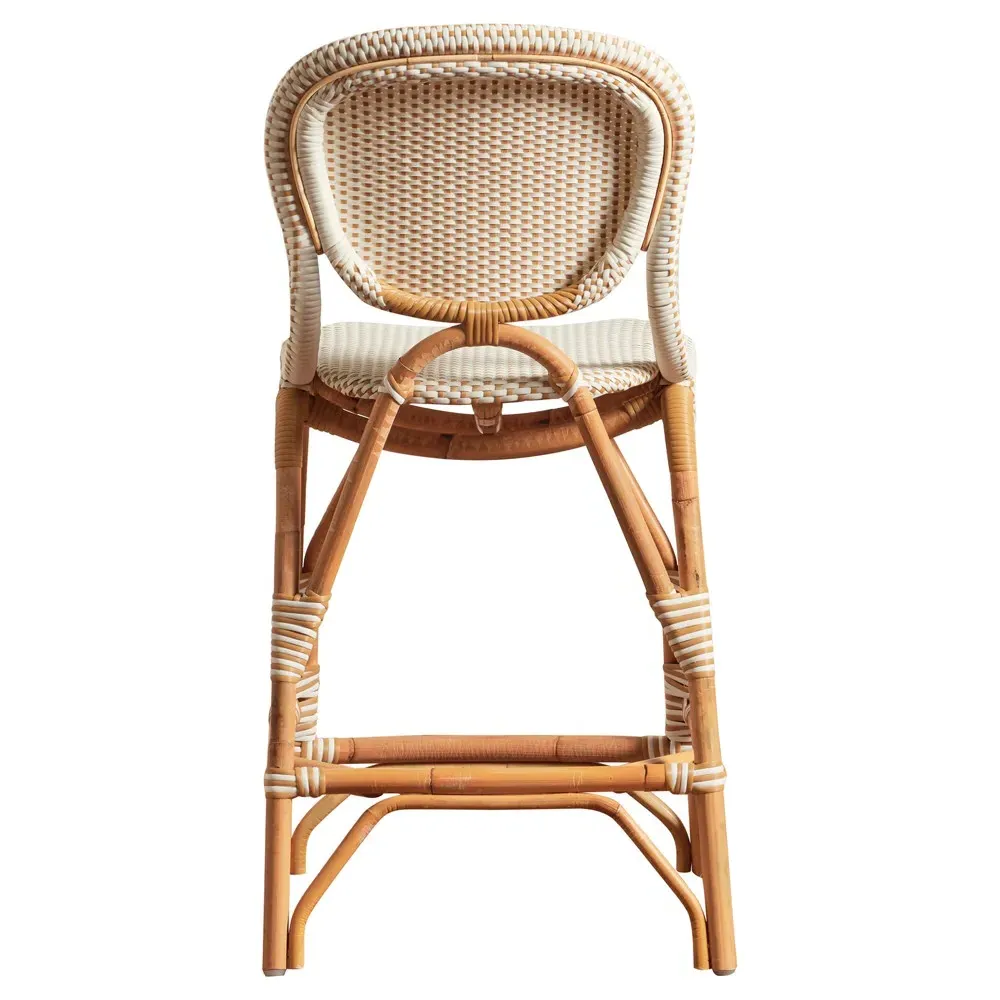 Portia Outdoor Counter Stool - Brown, Rattan