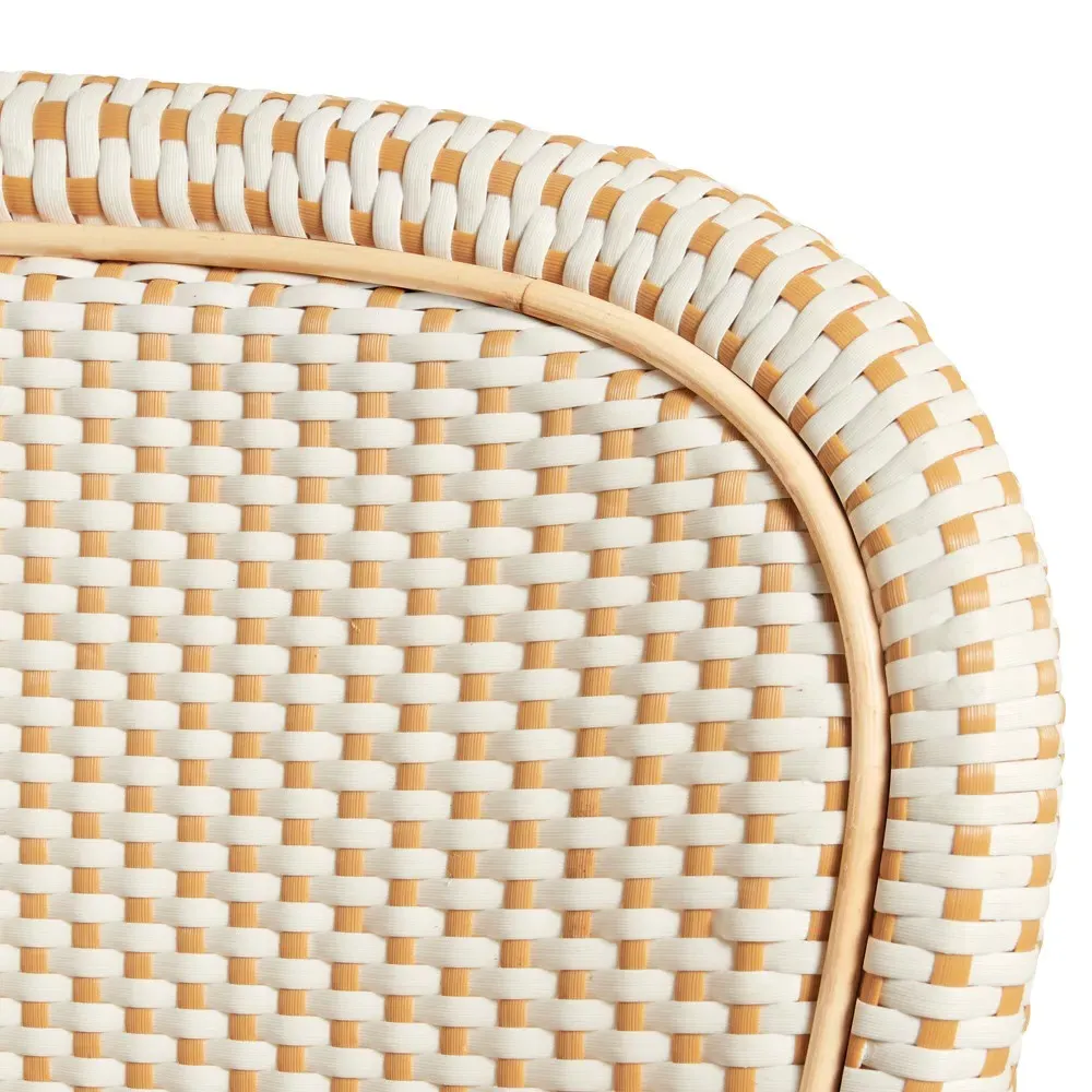 Portia Outdoor Counter Stool - Brown, Rattan