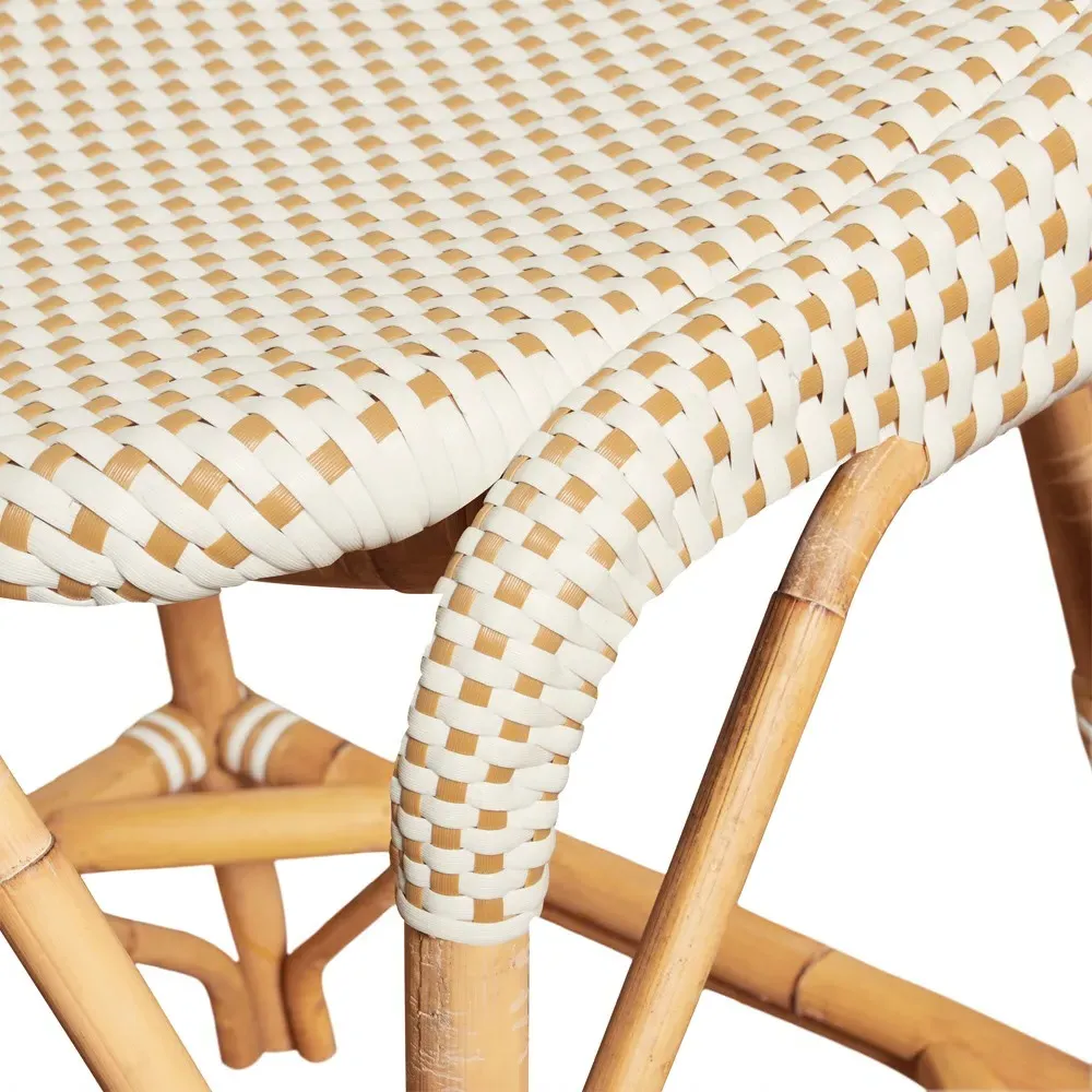 Portia Outdoor Counter Stool - Brown, Rattan