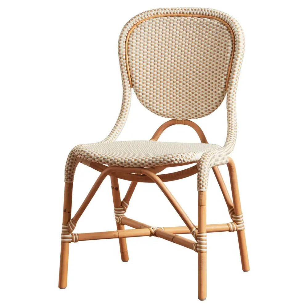 Portia Outdoor Dining Chair - Brown, Rattan