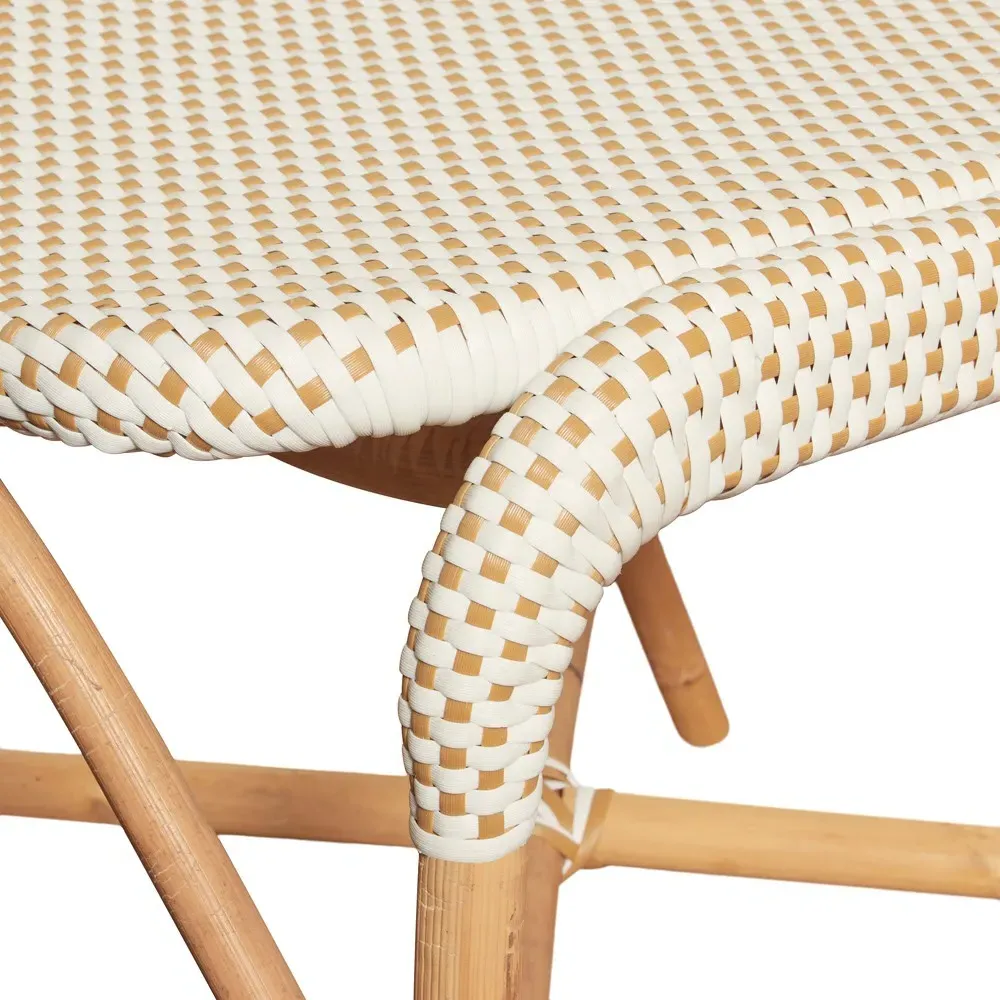 Portia Outdoor Dining Chair - Brown, Rattan