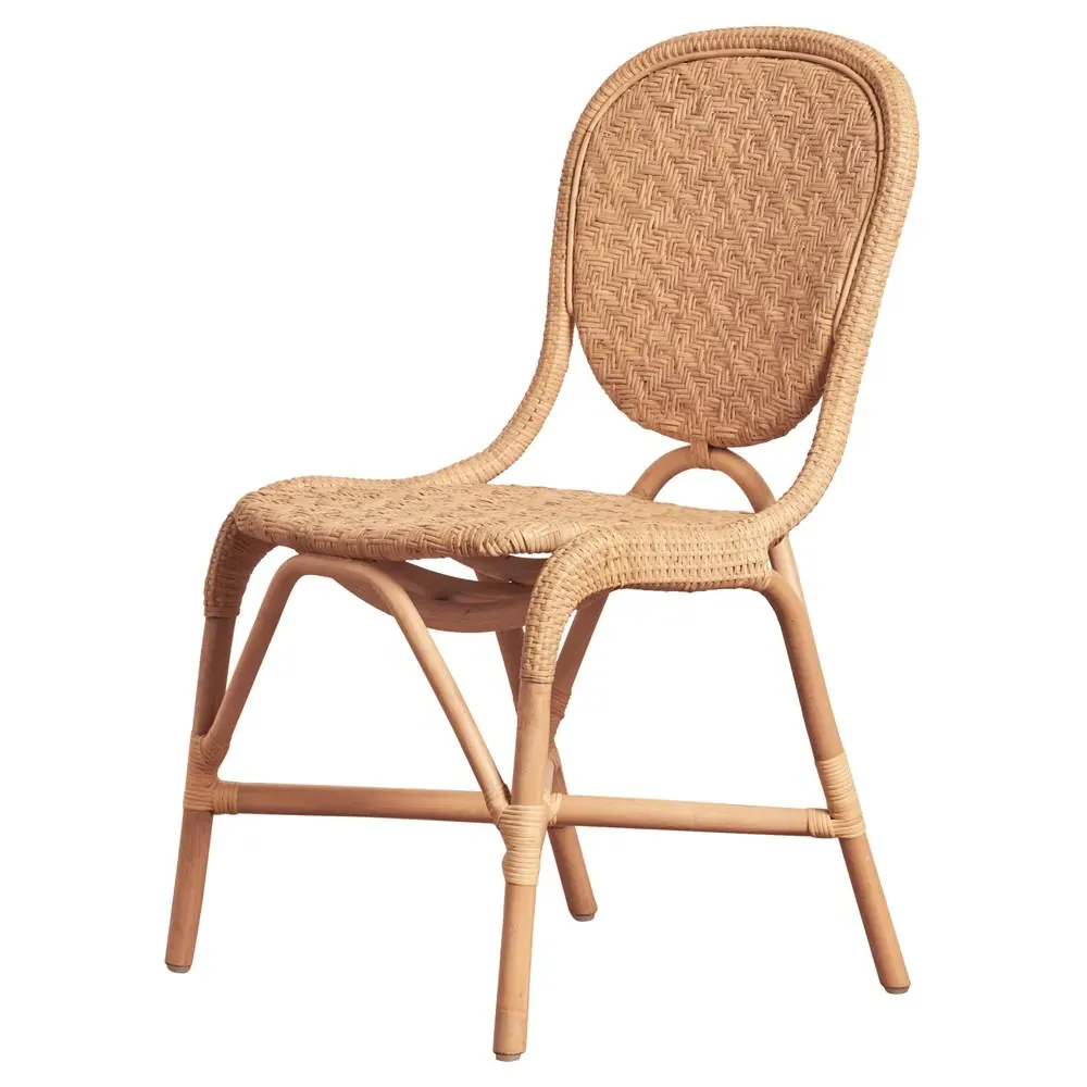 Portia Woven Dining Chair - Natural, Rattan