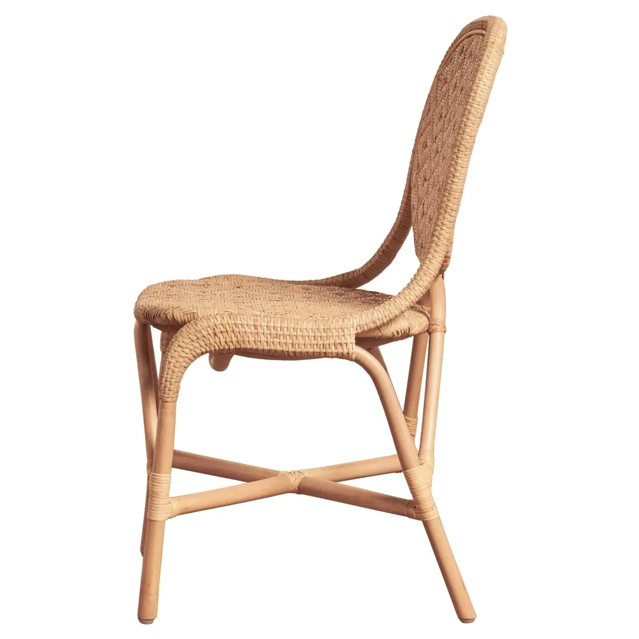 Portia Woven Dining Chair - Natural, Rattan