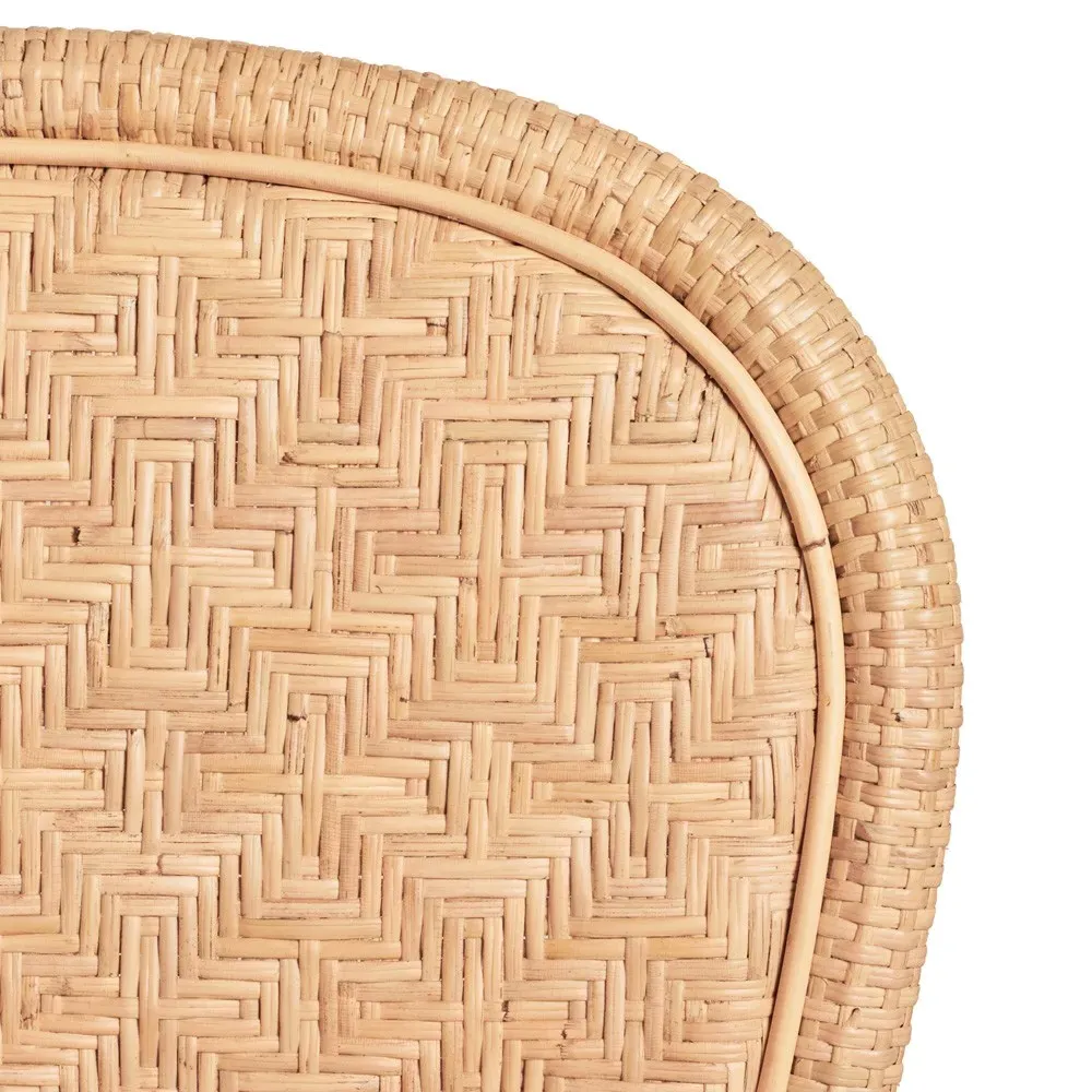 Portia Woven Dining Chair - Natural, Rattan