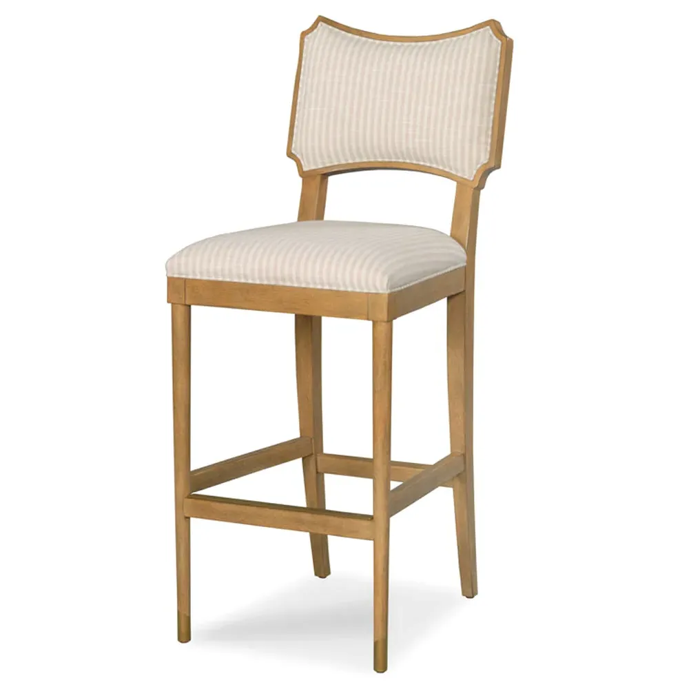 Powers Bar Stool - Auden Brown, Hardwood