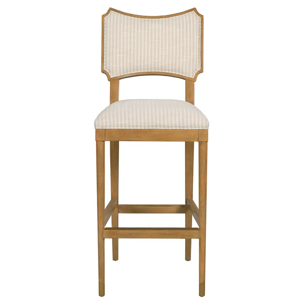 Powers Bar Stool - Auden Brown, Hardwood