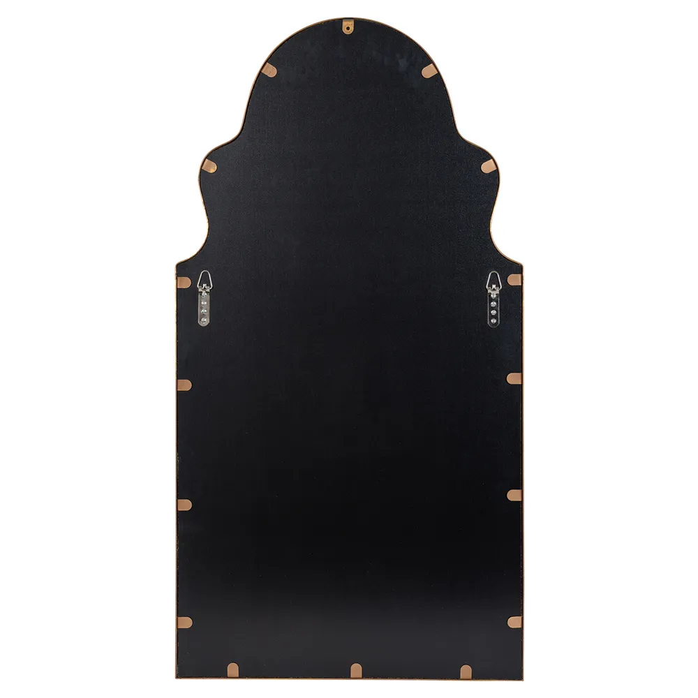 Presley Arch Wall Mirror - Gold, Metal