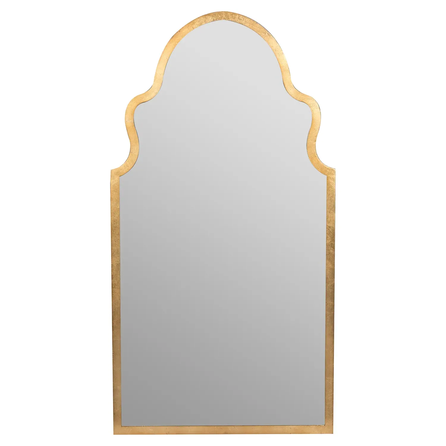 Presley Arch Wall Mirror - Gold, Metal image