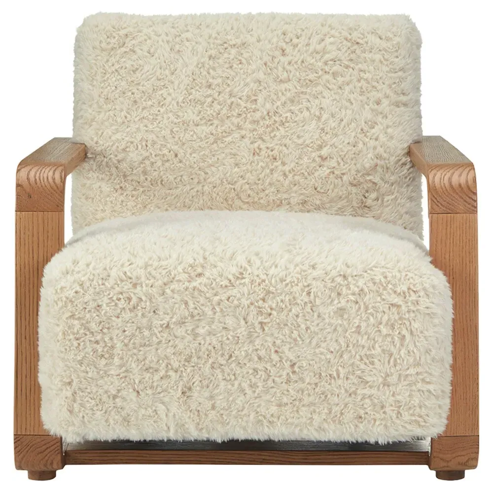 Presley Arm Chair - Cream
