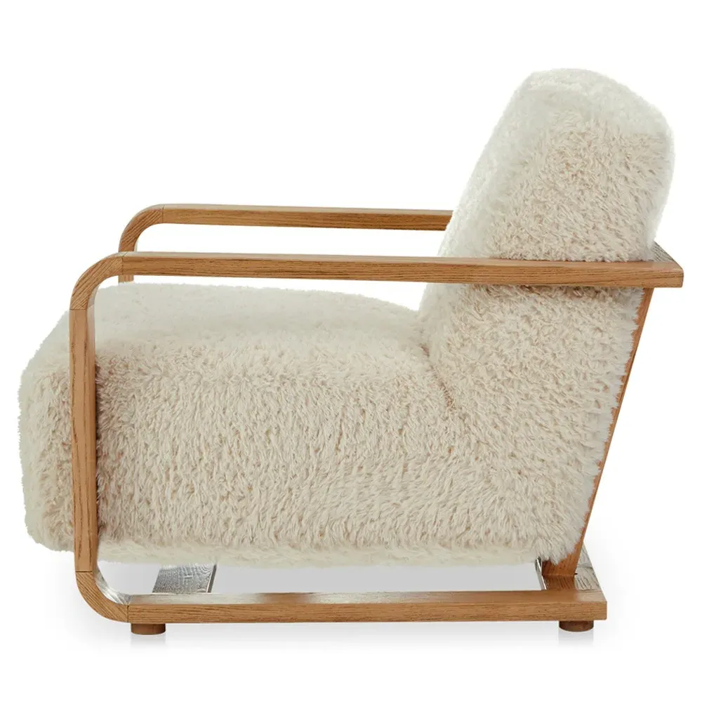 Presley Arm Chair - Cream