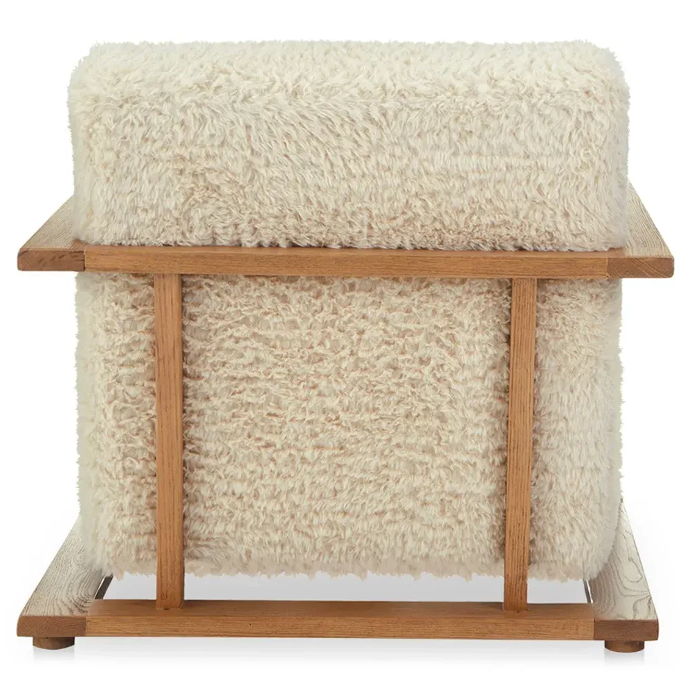 Presley Arm Chair - Cream