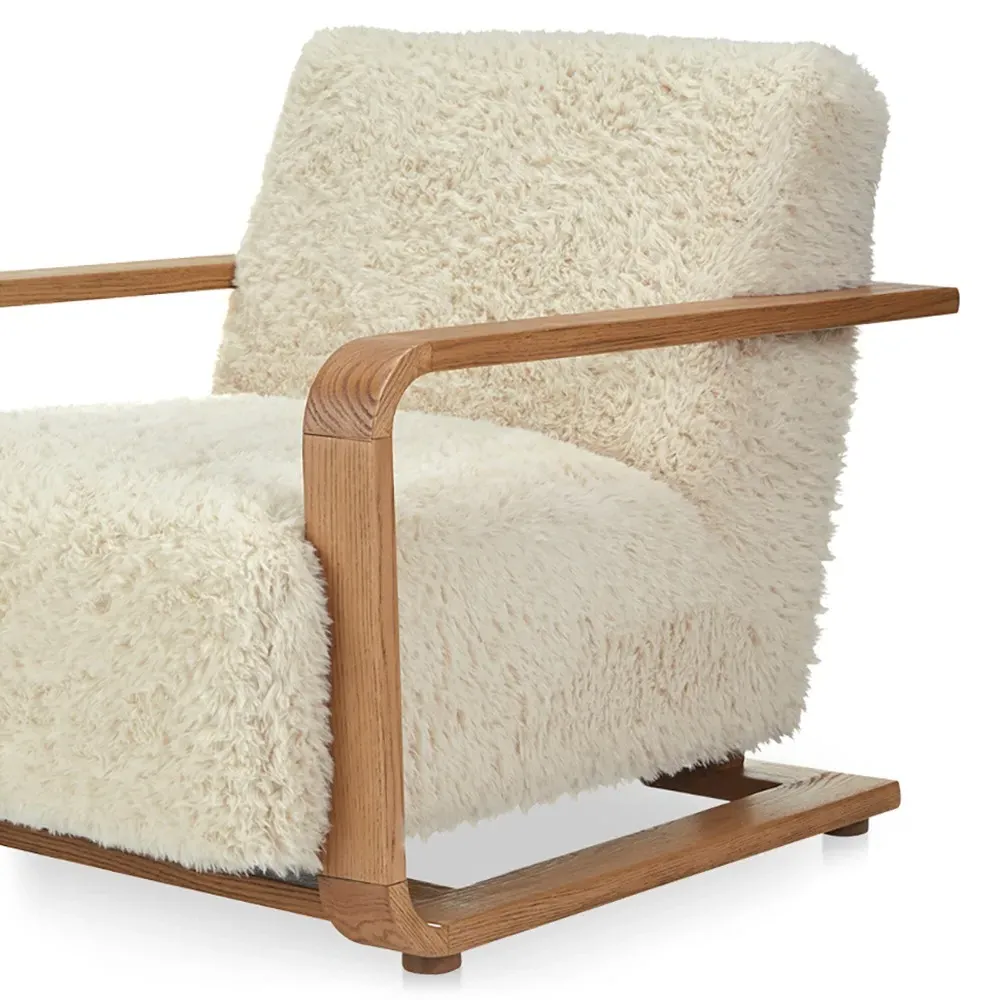 Presley Arm Chair - Cream