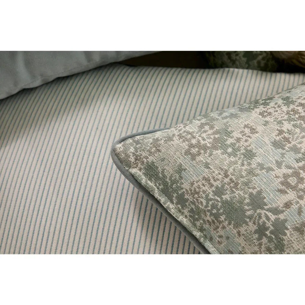 Presley Lumbar Pillow Indoor Outdoor - Blue, Sunbrella