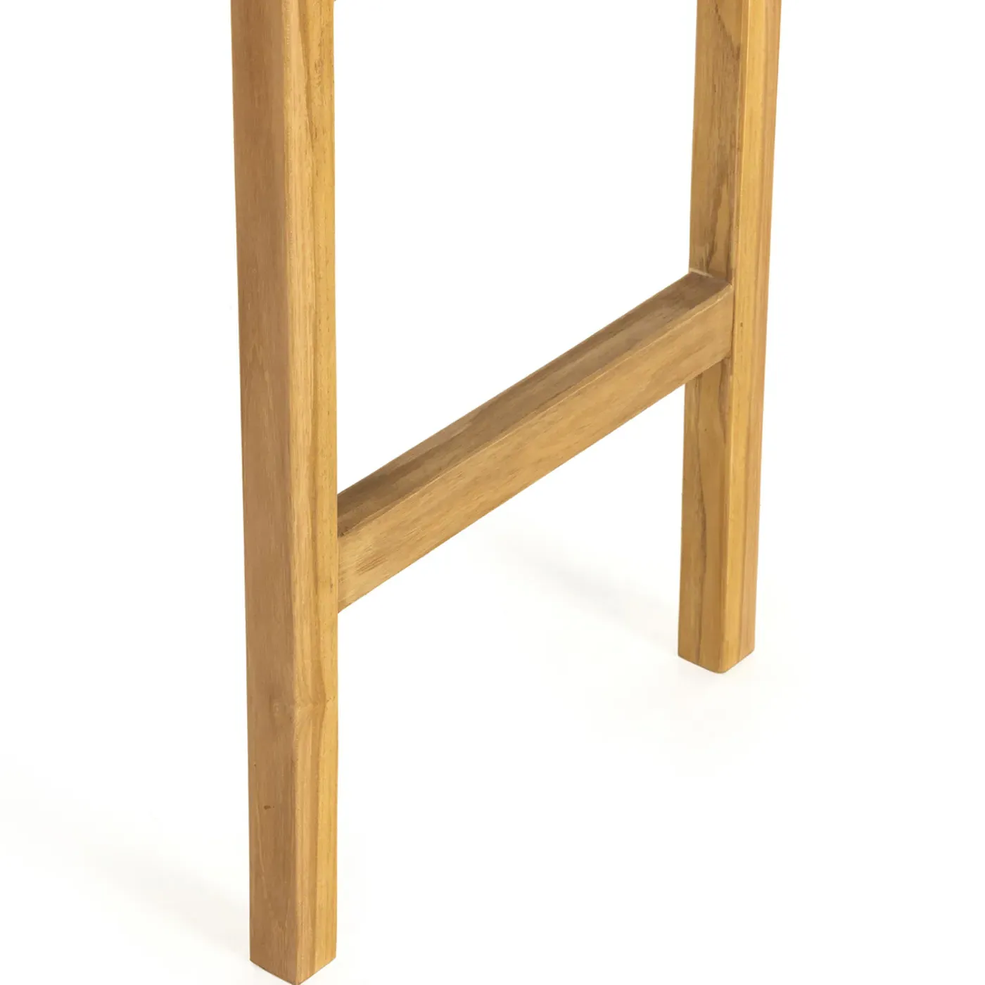 Preston Arched Ladder Wall Shelf - Brown, Teak