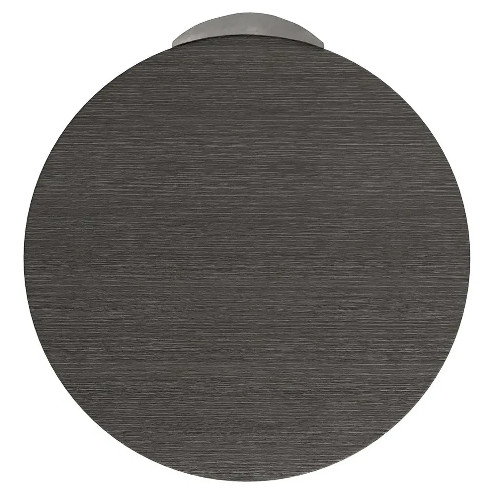 Preston Round Side Table - Grey, Oak
