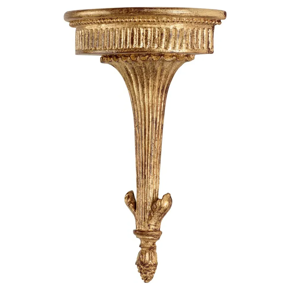 Prien Bracket Wall Shelf - Gold